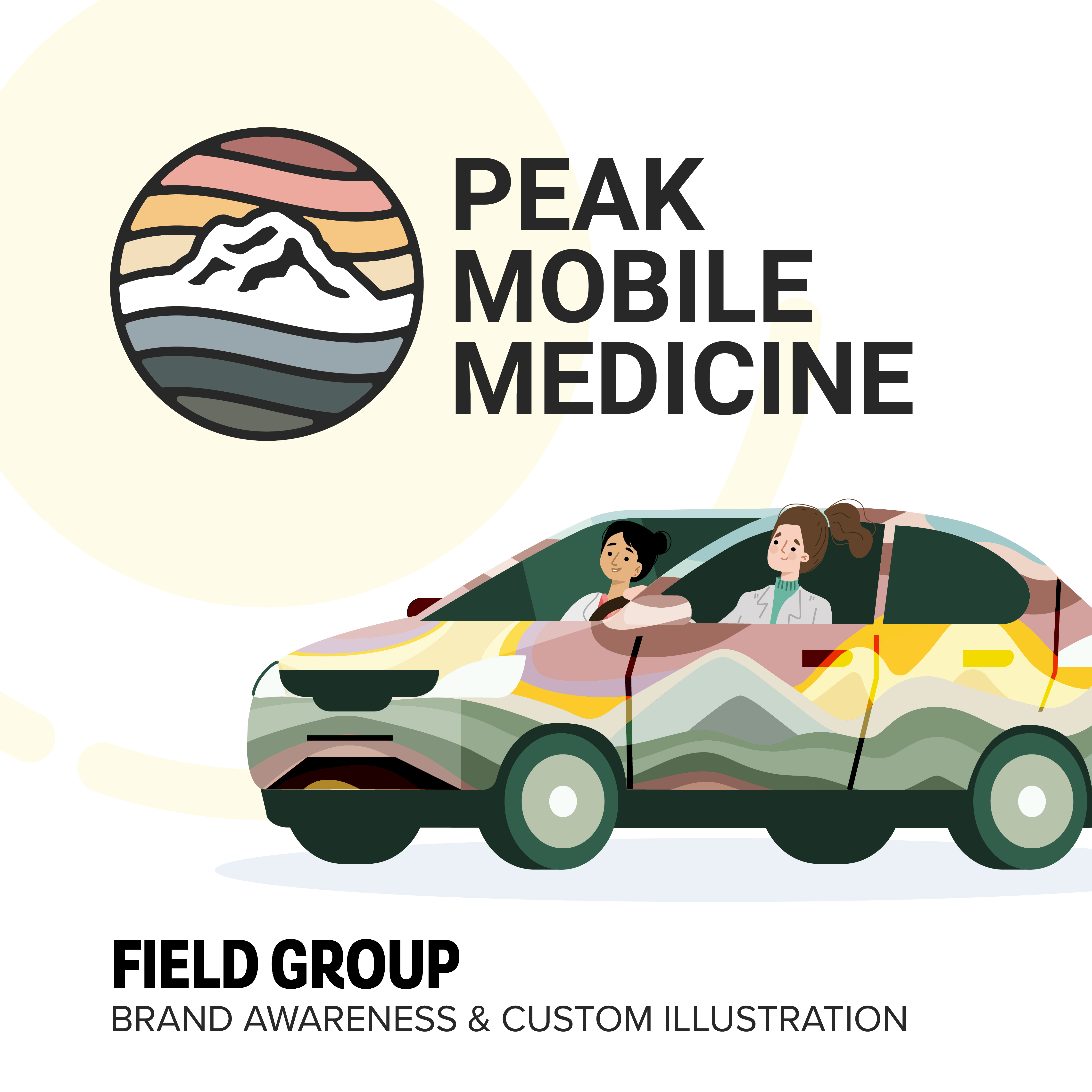 Peak Mobile Medicine logo and graphic